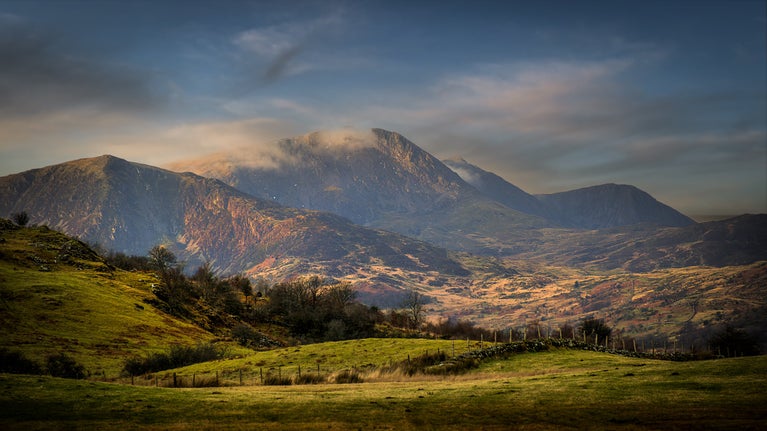 Mountains near Fron Dirion, Powys